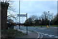 Spring Road at the junction of High Street, Feltham