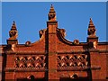 Terracotta building facade