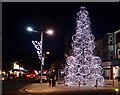 Christmas tree in Main Street, Newcastle, 2018