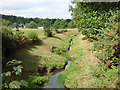 Drainage channel on the Tregehan estate