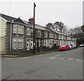 Row of houses, Church Street, Ystrad Mynach