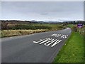 The road from Dinas Dinlle