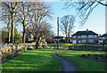 Small park at junction of Aydon Road and Milkwell Lane in Corbridge