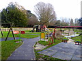 Deserted playground, Kearsney Abbey Gardens