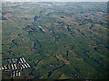 Barmill railway lines from the air