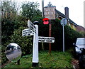 Signs and Mirror at West Hoathly