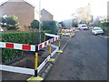 Gas pipes under repair