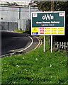 Great Western Railway Landore Depot nameboard, Swansea