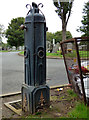 Water pillar at Ayr Cemetery