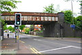 Railway bridge over Braunstone Avenue