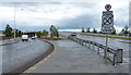 A92 heading onto the Tay Road Bridge