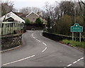 Southern boundary sign, Hengoed