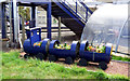 Barry The Barrel at Troon railway station