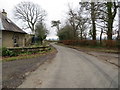 A junction of minor roads at the entrance to Belchester