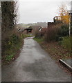 Lane on the east side of Bailihelig Road, Llanfaes, Brecon