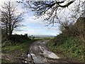 Track near Vining Farm