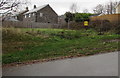 Fenced-off area, Bailihelig Road, Llanfaes, Brecon