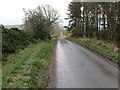 Minor road at Shotheids that follows the line of an old Roman Road (Dere Street)