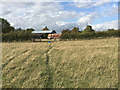 SP1766 : A glimpse of Hazelwood Green Farm by Robin Stott