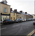 Car-lined High Street, Nelson