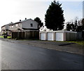 Three lockup garages, Bryncelyn, Nelson