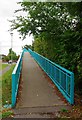 Ramp from Bovingdon Road to footbridge over Brize Norton Road, Carterton, Oxon