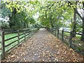 Foot and cycle path beside Pentewan Road