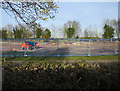 Cambridge ice rink under construction