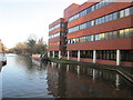 At the end of the Aylesbury Arm of the Grand Union Canal