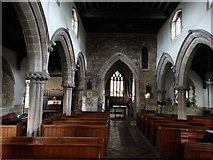SK7710 : Somerby, Leics - All Saints Church (nave) by Colin Park
