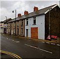 Boarded-up premises, Commercial Street, Nelson