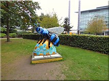 SJ8097 : Blue Bee-ter by Gerald England