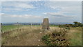 Trig point on Warnell Fell near Caldbeck