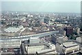 The view east from the London Eye in 2002