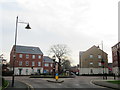 Dickens Heath Clocktower on Traffic Island