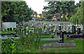 Cemetery in Rugeley, Staffordshire