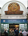 Clock at Cardiff Central Market