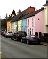 Colourful houses, Mill Street, Caerleon