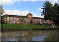 Housing on Teal Drive from Ashby de la Zouch canal