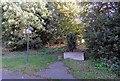 Public bridleway towards Watling Street