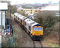 Locomotives stabled on the Cardiff Docks branch