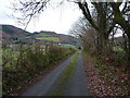 The lower lane in Dollwen, Christmas Day 2018