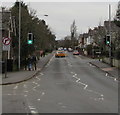 Pelican crossing, Lodge Road, Caerleon