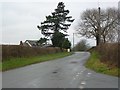 SO0993 : Looking up Bryn Lane from its junction with Pen-shwa Lane by Penny Mayes
