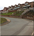 Houses above the north side of Trinity View, Caerleon