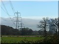 Power lines near Barlow