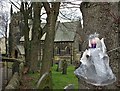 Hoylandswaine Church and an angel