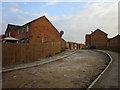 New housing between the railway and river, Swinton