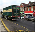 Pontrilas Packaging lorry on the A468 Newport Road, Trethomas