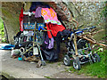 Living rough by the canal near Stafford